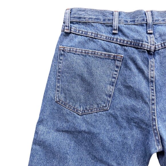 NWT Rustler by Wrangler 36x29 Regular Fit Straight Leg Blue Denim Jean 1087619SW - Picture 9 of 16